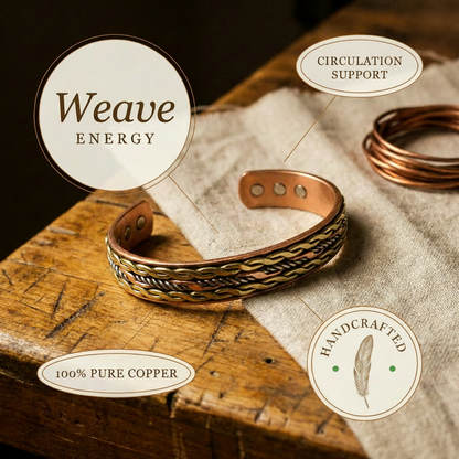 Wave Copper Bracelet