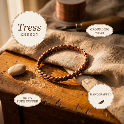 Tress Copper Bracelet
