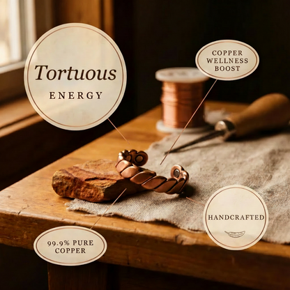 Turtuous Copper Ring